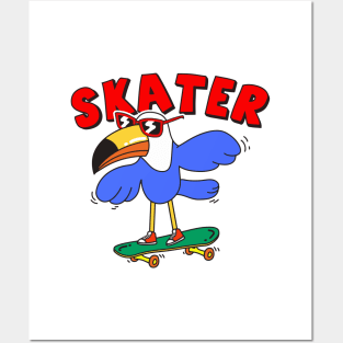 SKATER Posters and Art